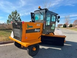 Up close of new Rosco sweeper,New electric sweeper,New electric Rosco sweeper,Up close of Rosco sweeper